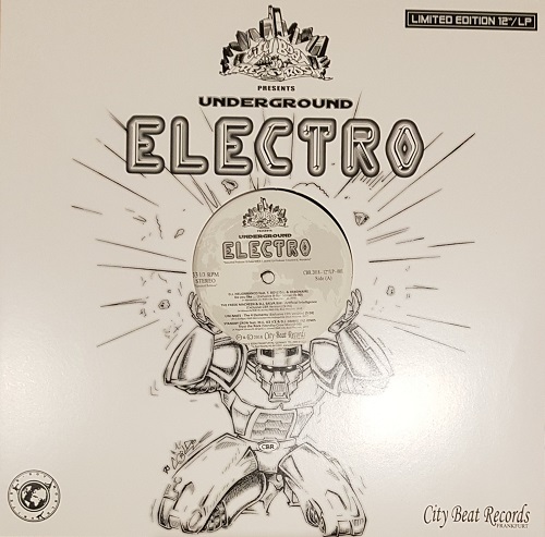 New school electro album on City Beat Records out of Germany - Underground Electro 2018 colour vinyl