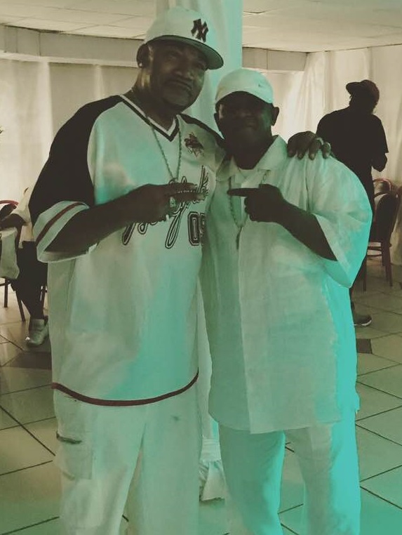 Picture of Kool Kyle and Billy Bill together in 2018. Image taken from Billy Bill's Facebook page