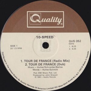 To show the A side label of the 12" single