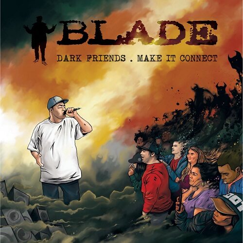 Blade's new 7" single, Dark Friends