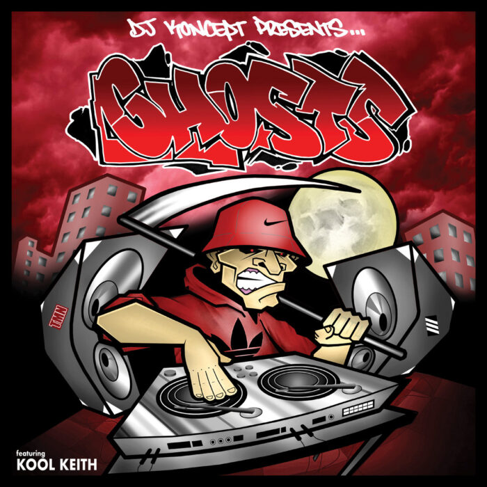 DJ Koncept & Kool Keith - Ghosts (12") [Vinyl Combat 2019]